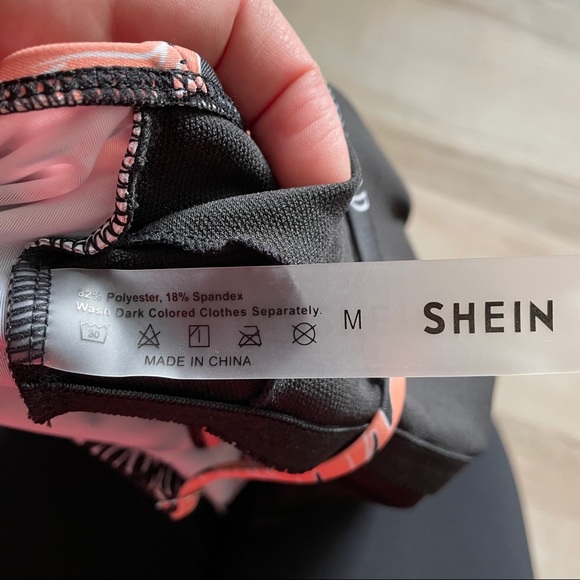 Shein Floral Bikini Swim Top - Picture 2 of 4